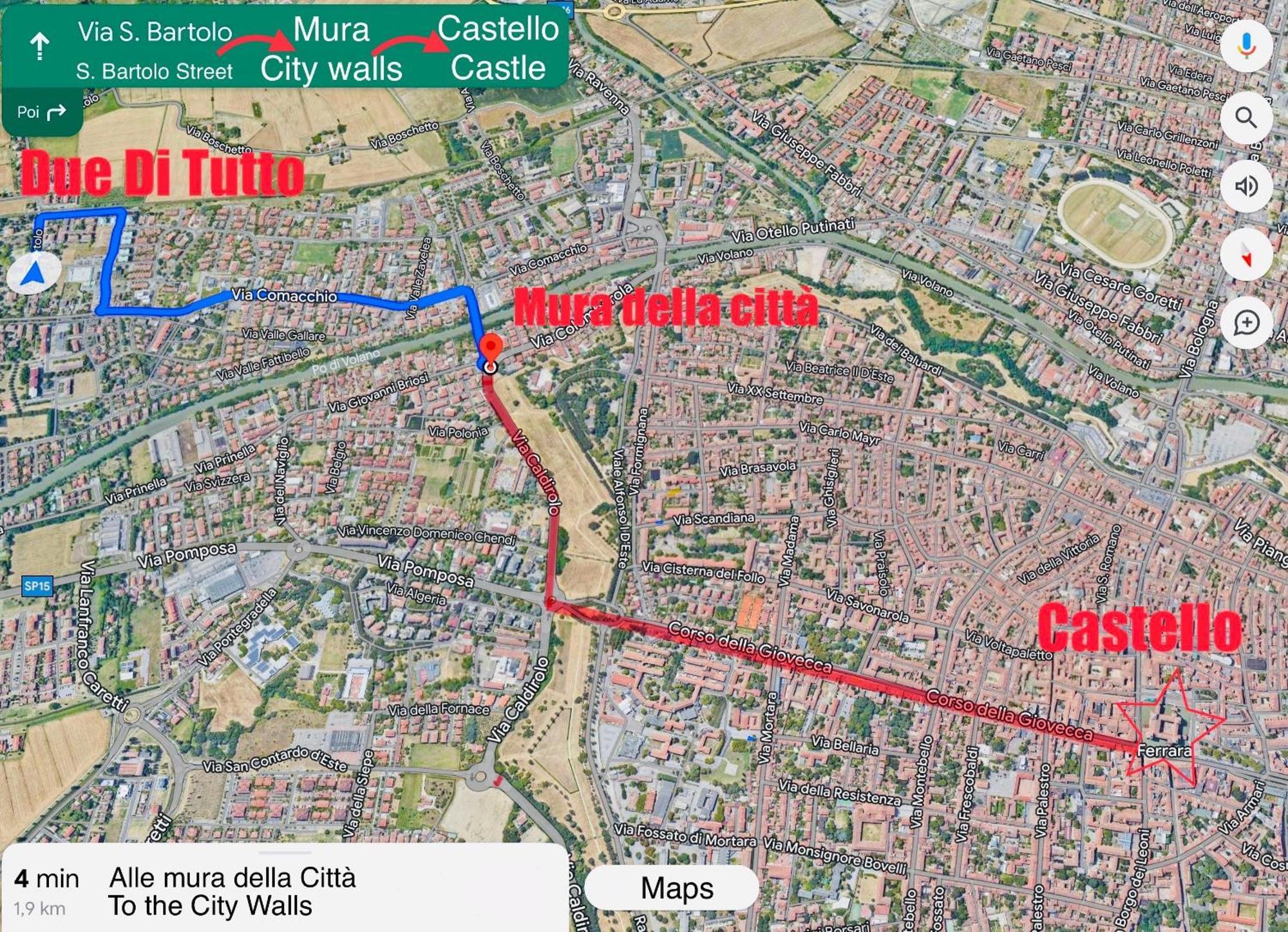 Due Di Tutto Apartment Ferrara Bagian luar foto